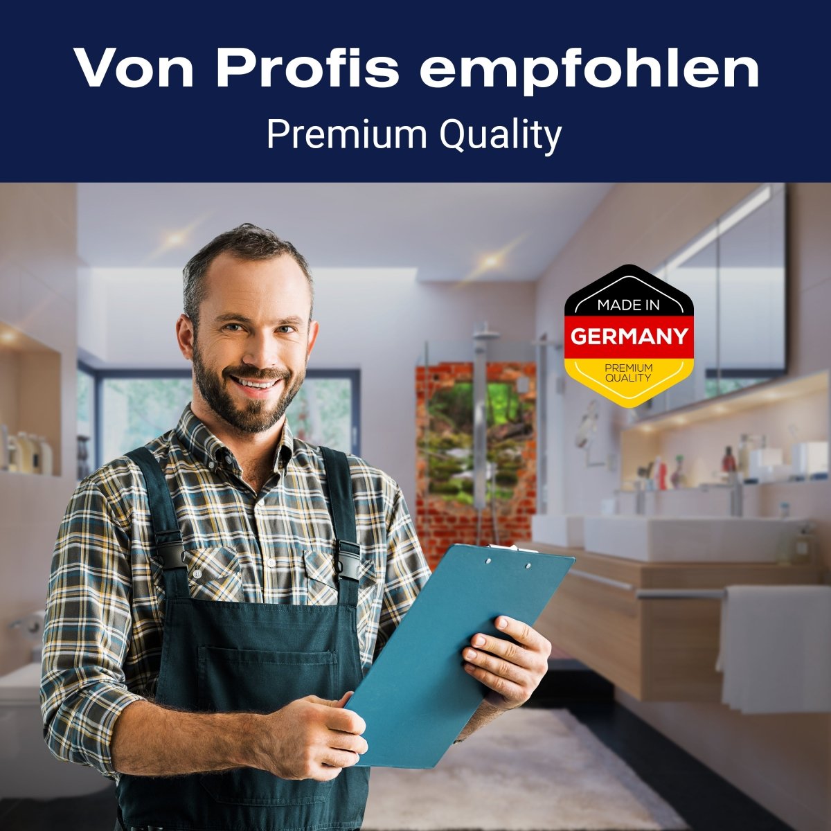 Duschwand Fluss im Wald - Roter Backstein M0617 entdecken - Bild 5 Duschwand Fluss im Wald - Roter Backstein M0617 entdecken - Bild 5