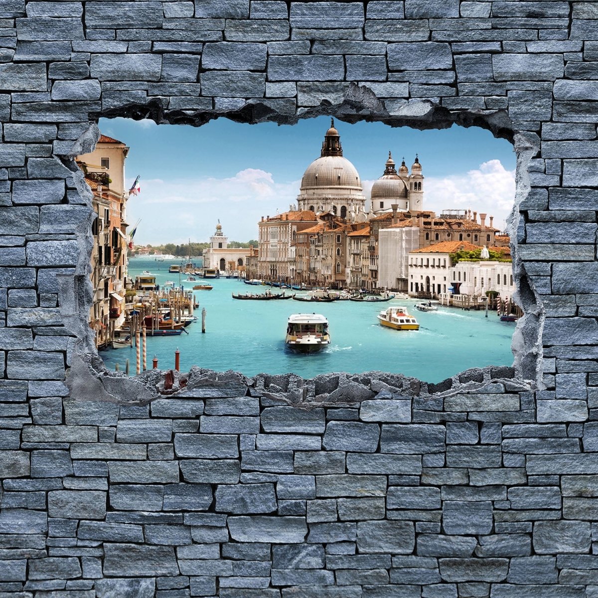 Beistelltisch 3D Basilica Santa Maria - grobe Steinmauer M0629 entdecken - Bild 2 Beistelltisch 3D Basilica Santa Maria - grobe Steinmauer M0629 entdecken - Bild 2