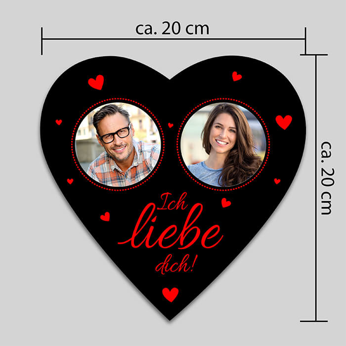 Schieferherz mit 2 Fotos und Box M0633 - Bild 4 Schieferherz mit 2 Fotos und Box M0633 - Bild 4