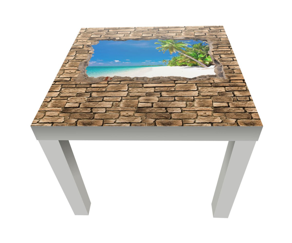 Beistelltisch 3D Südsee - Steinmauer M0647 entdecken - Bild 1 Beistelltisch 3D Südsee - Steinmauer M0647 entdecken - Bild 1