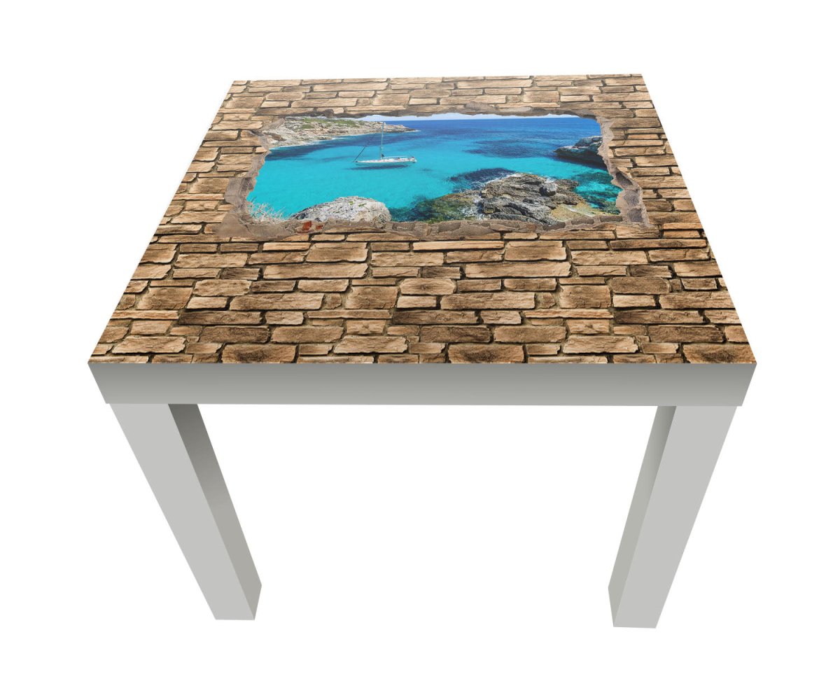 Beistelltisch 3D Sailing - Steinmauer M0665 entdecken - Bild 1 Beistelltisch 3D Sailing - Steinmauer M0665 entdecken - Bild 1