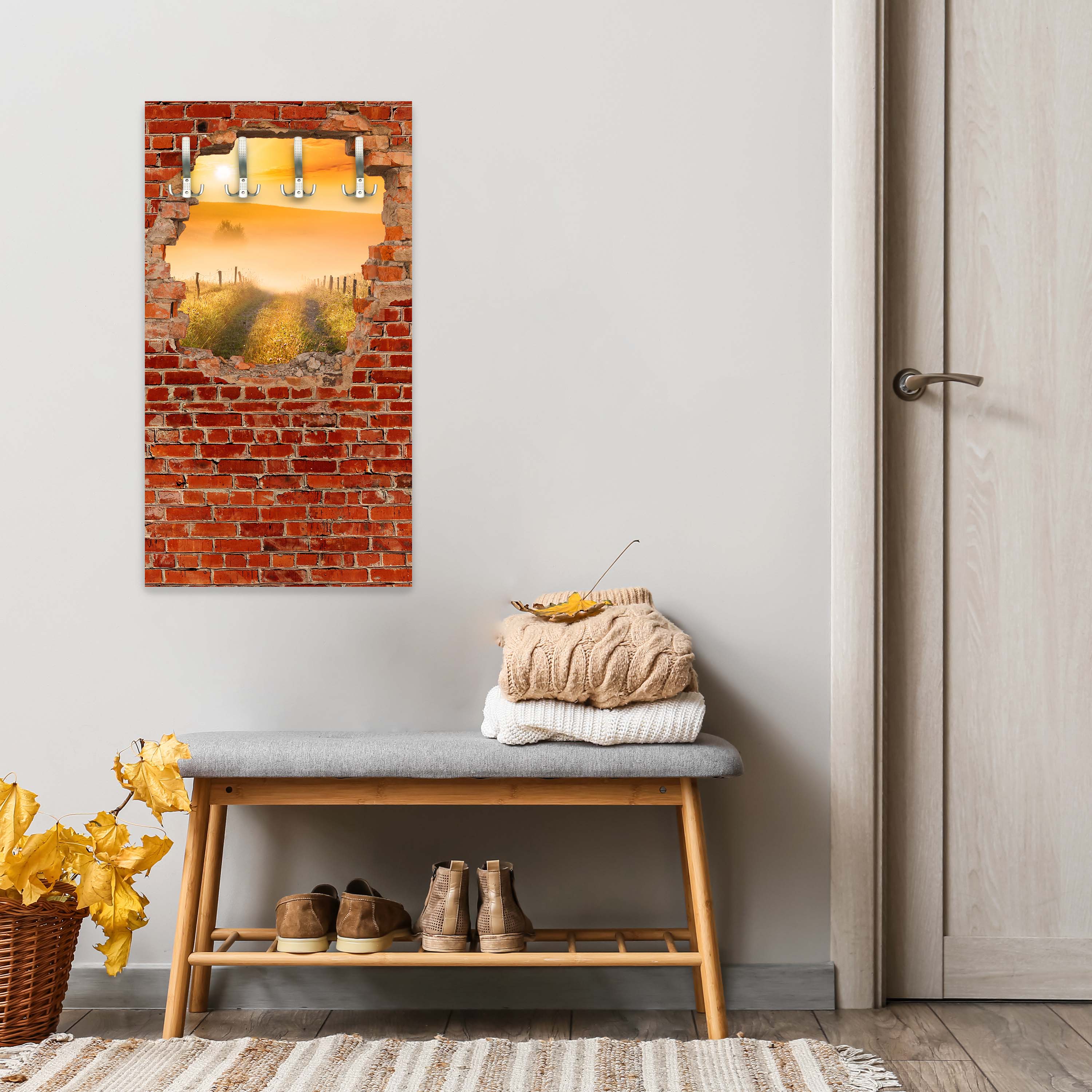 Garderobe Diesige Landschaft - Roter Backstein M0680 entdecken - Bild 6 Garderobe Diesige Landschaft - Roter Backstein M0680 entdecken - Bild 6