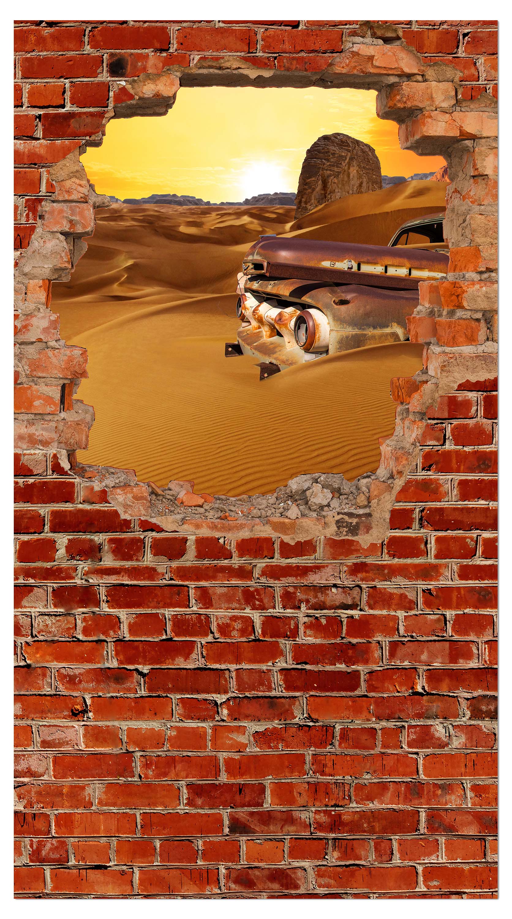 Garderobe Altes Auto - Roter Backstein M0681 entdecken - Bild 4 Garderobe Altes Auto - Roter Backstein M0681 entdecken - Bild 4