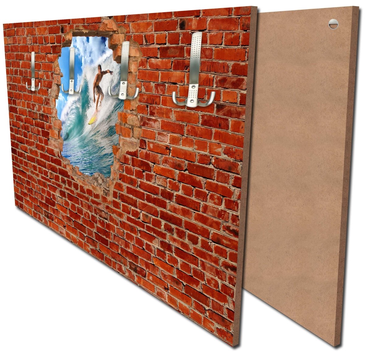 Garderobe Surfing - Roter Backstein M0682 Garderobe Surfing - Roter Backstein M0682