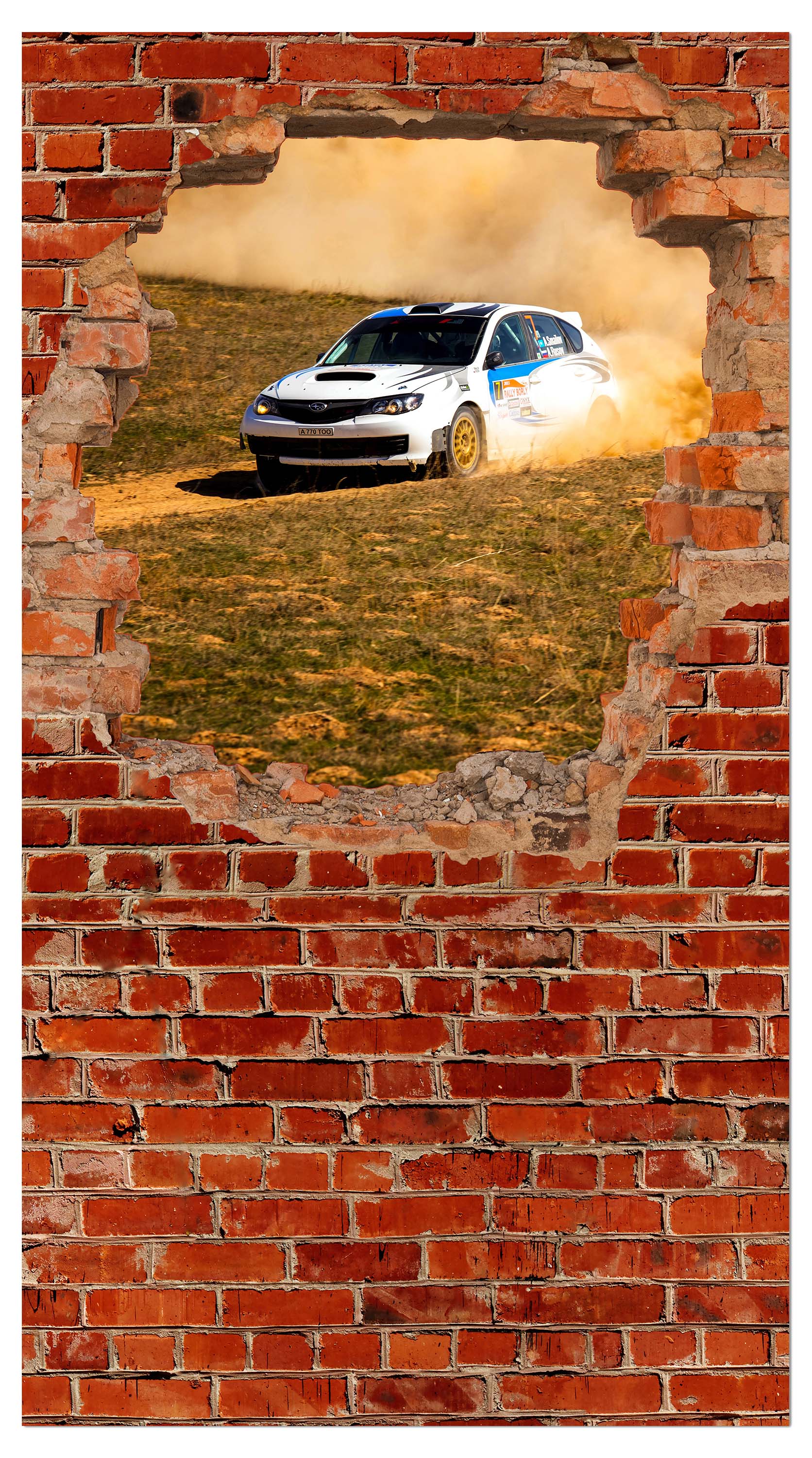 Garderobe Rallye Auto - Roter Backstein M0684 entdecken - Bild 4 Garderobe Rallye Auto - Roter Backstein M0684 entdecken - Bild 4