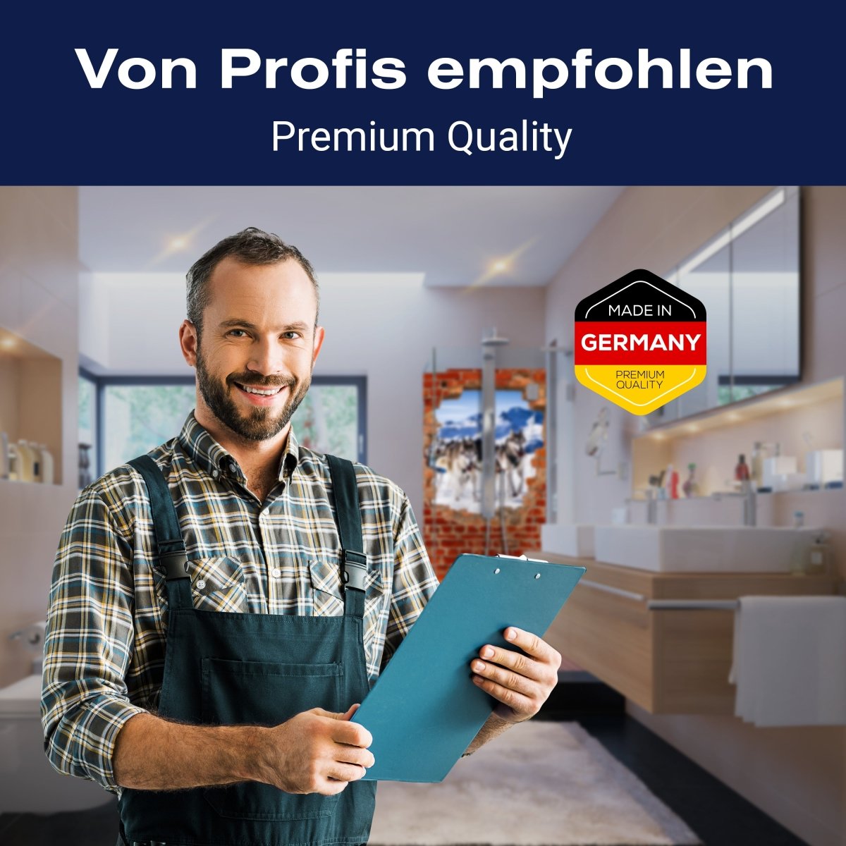 Duschwand Schlittenhunde in Racing - Roter Backstein M0685 entdecken - Bild 5 Duschwand Schlittenhunde in Racing - Roter Backstein M0685 entdecken - Bild 5