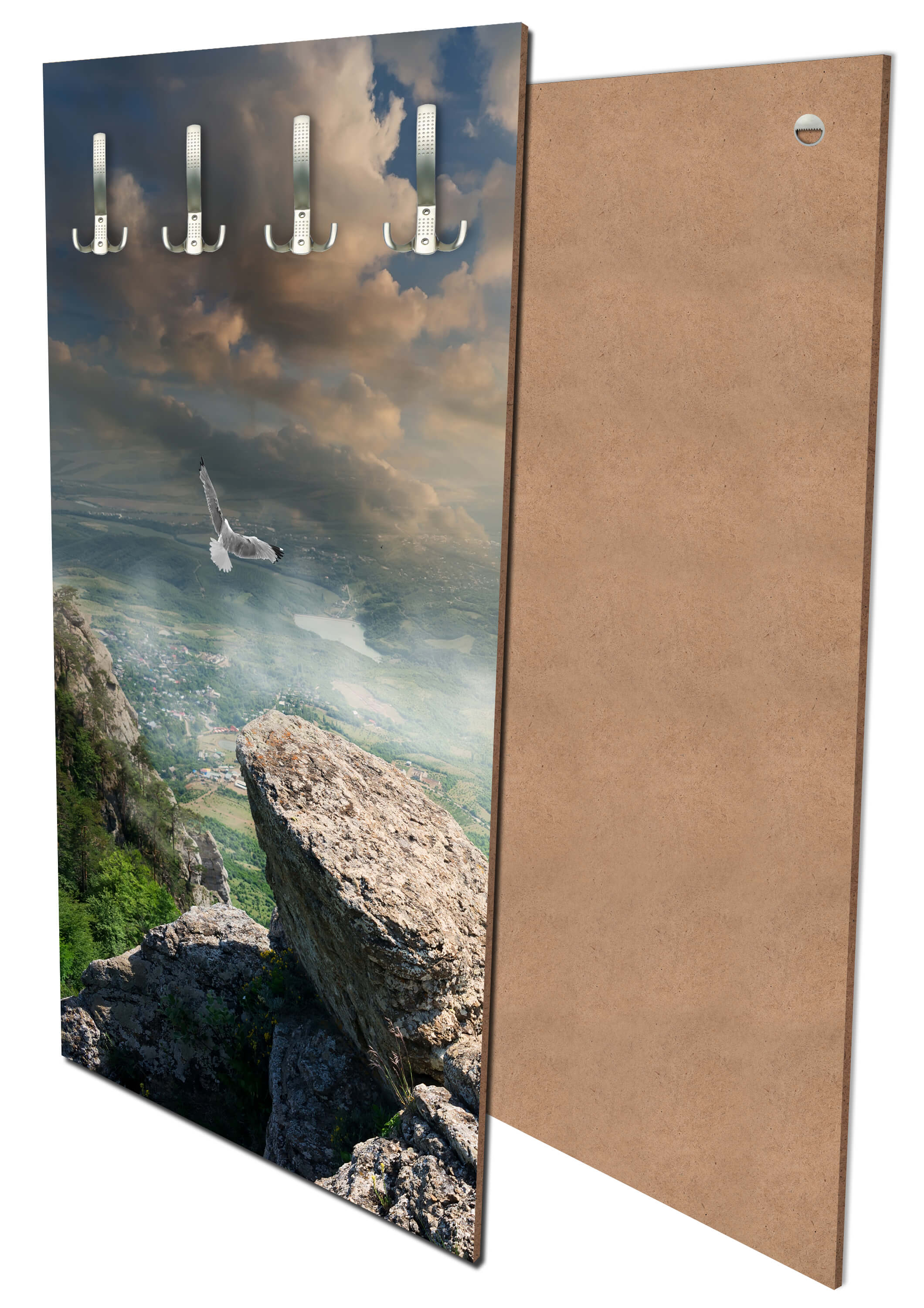 Garderobe Blick auf die Berge M0692 entdecken - Bild 1 Garderobe Blick auf die Berge M0692 entdecken - Bild 1