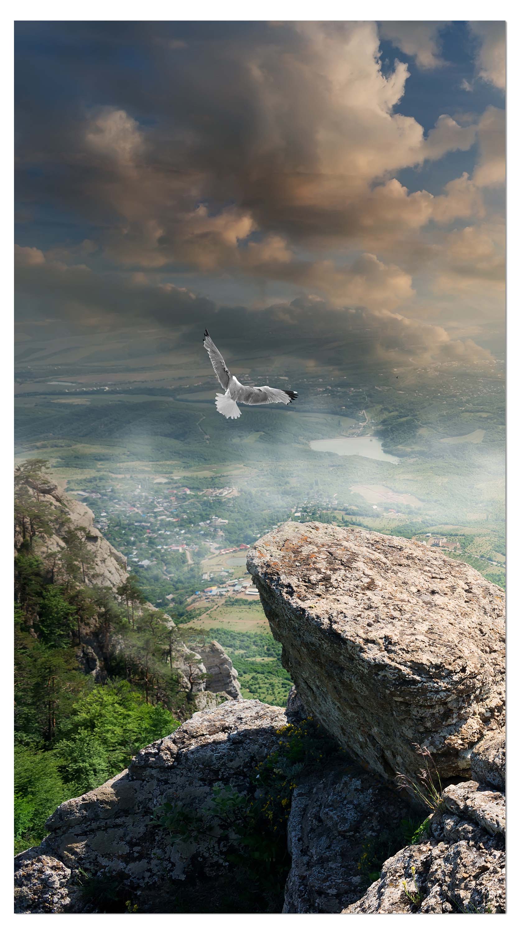 Garderobe Blick auf die Berge M0692 entdecken - Bild 4 Garderobe Blick auf die Berge M0692 entdecken - Bild 4