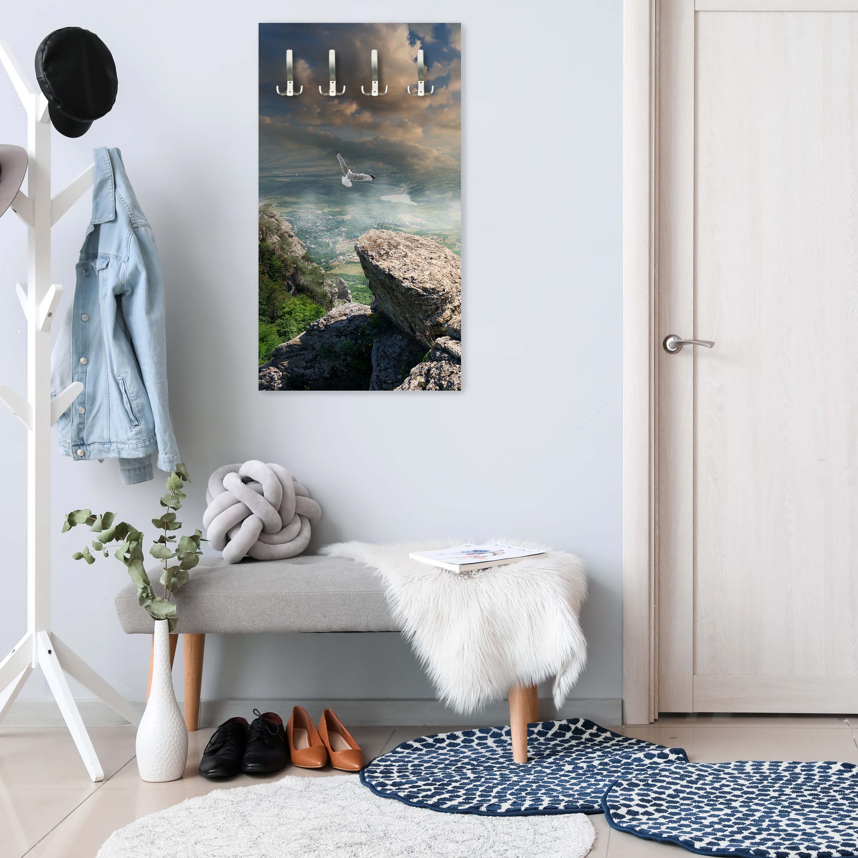 Garderobe Blick auf die Berge M0692 entdecken - Bild 6 Garderobe Blick auf die Berge M0692 entdecken - Bild 6