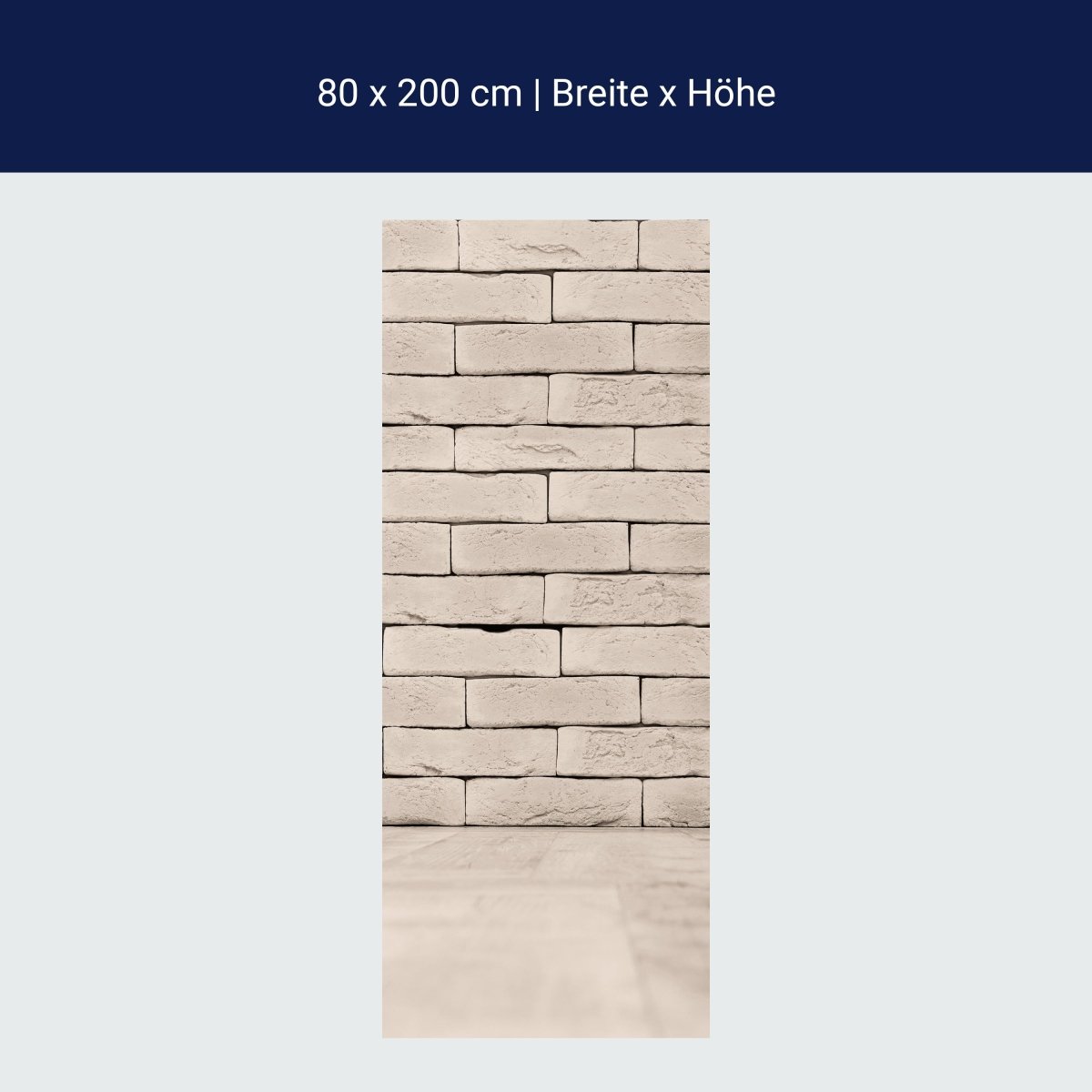 Duschwand Vintage weisse Mauer M0702 Duschwand Vintage weisse Mauer M0702