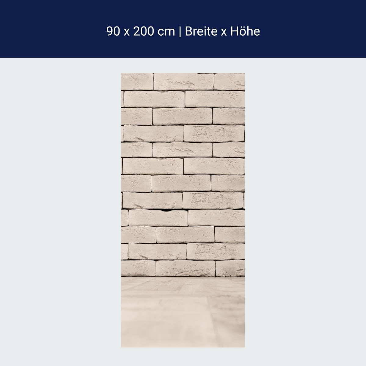 Duschwand Vintage weisse Mauer M0702 Duschwand Vintage weisse Mauer M0702