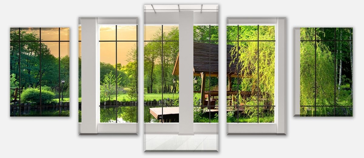 Leinwandbild Mehrteiler Fenster aussicht M0703 entdecken - Bild 1 Leinwandbild Mehrteiler Fenster aussicht M0703 entdecken - Bild 1
