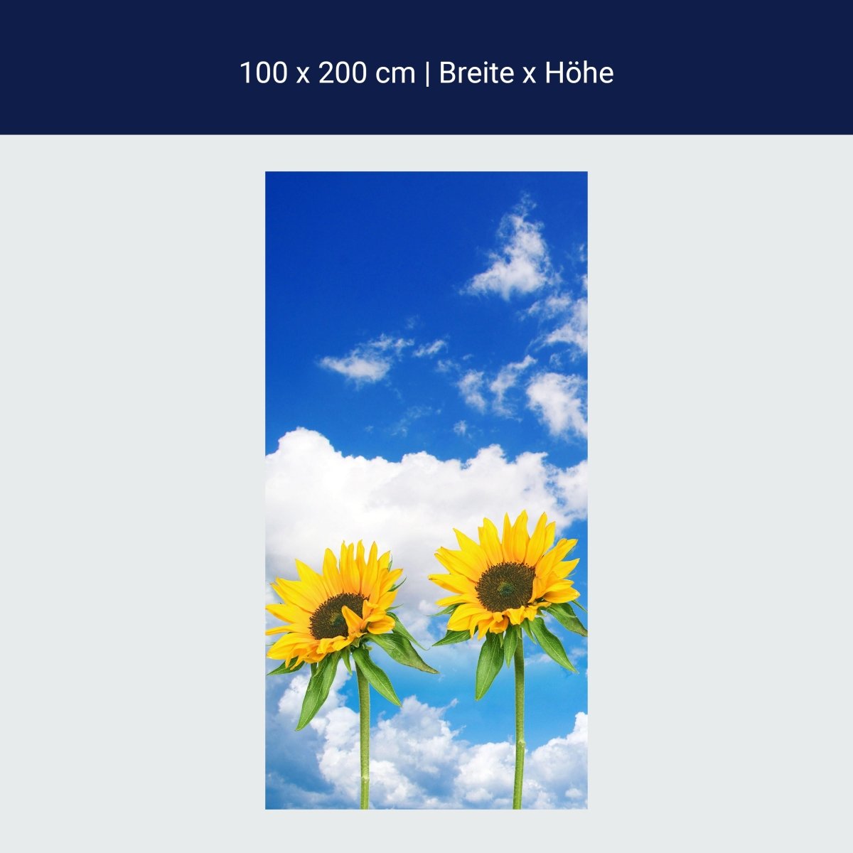 Duschwand Sonnenblumen M0705 Duschwand Sonnenblumen M0705