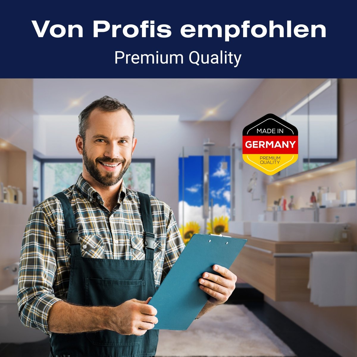 Duschwand Sonnenblumen M0705 entdecken - Bild 5 Duschwand Sonnenblumen M0705 entdecken - Bild 5