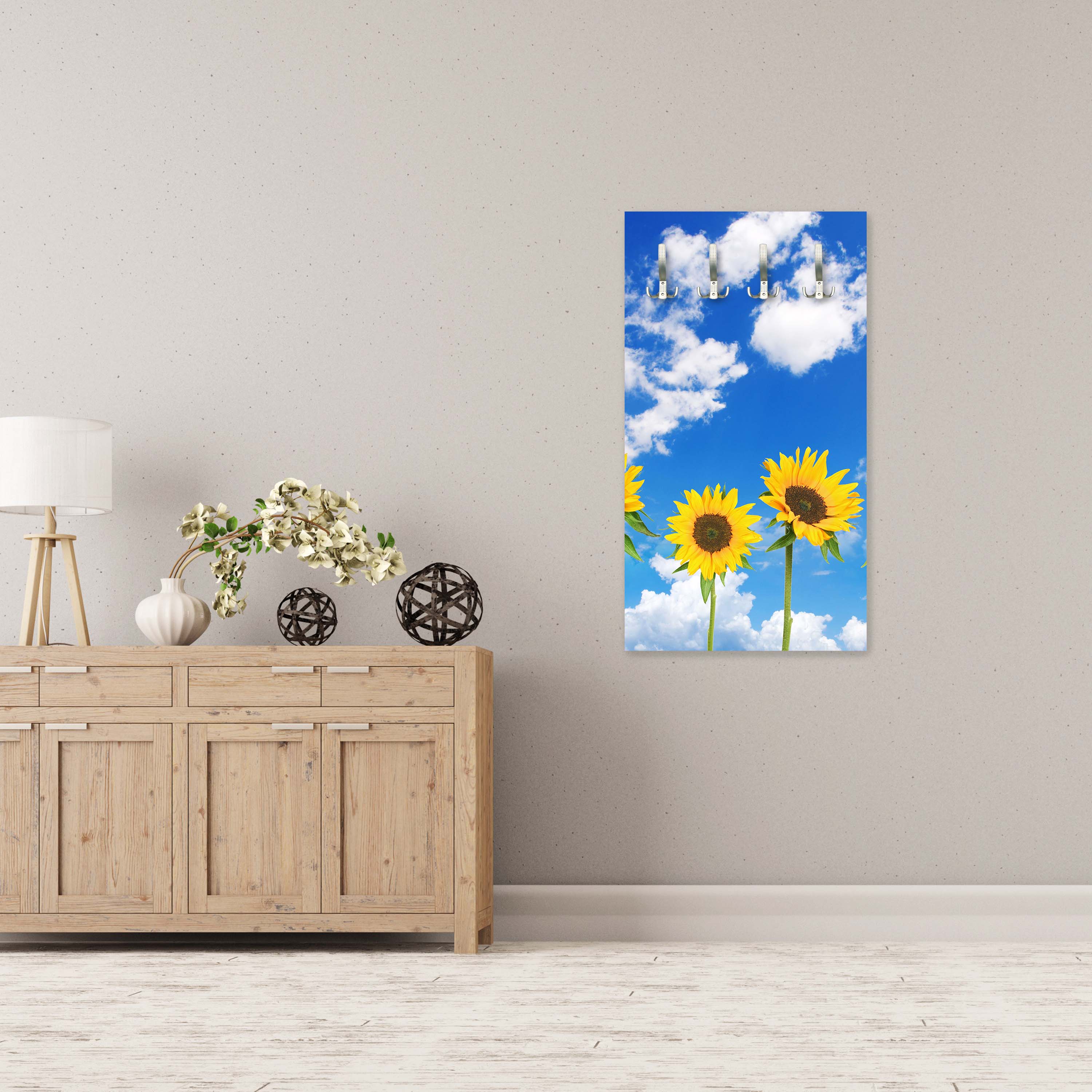 Garderobe Sonnenblumen M0705 entdecken - Bild 3 Garderobe Sonnenblumen M0705 entdecken - Bild 3