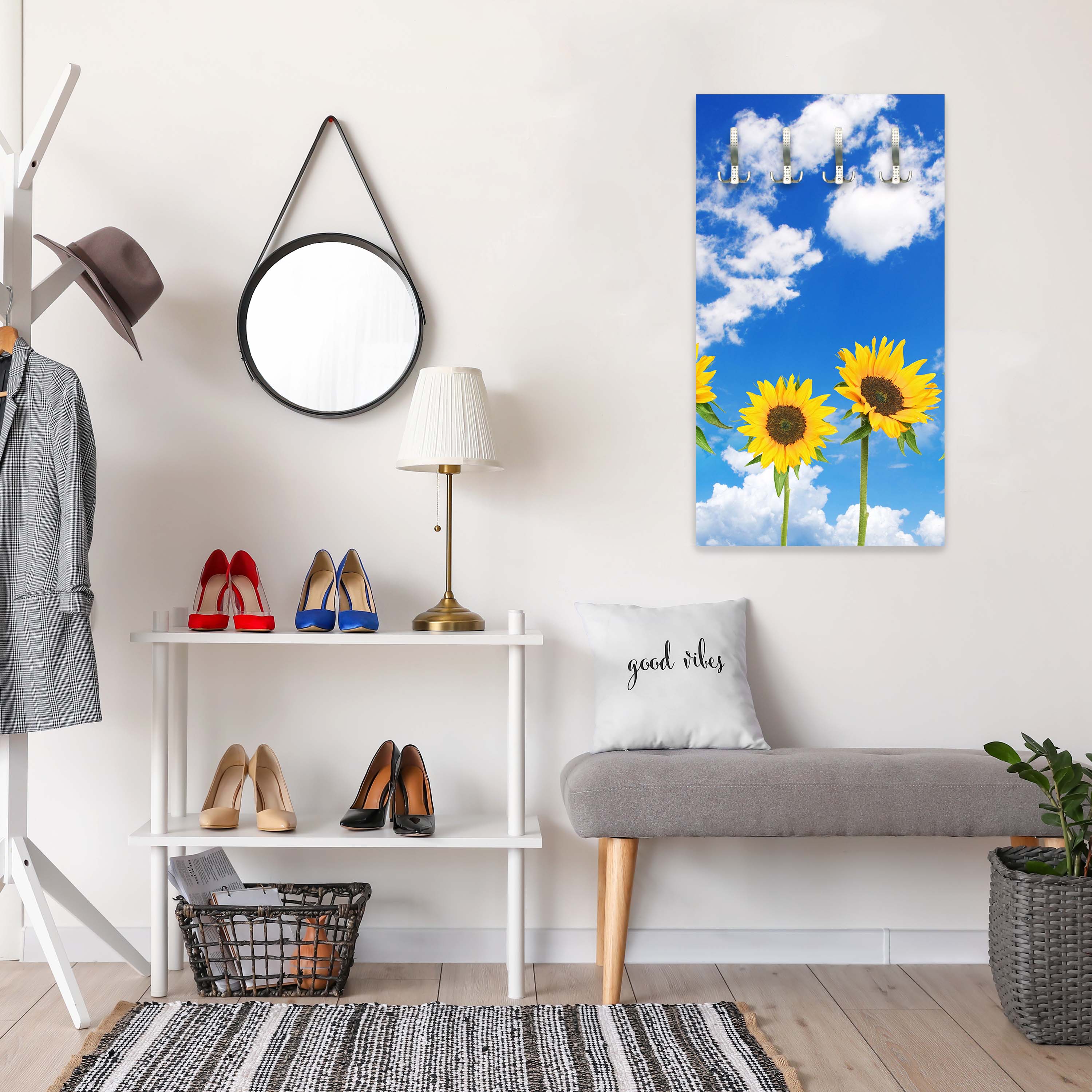 Garderobe Sonnenblumen M0705 entdecken - Bild 5 Garderobe Sonnenblumen M0705 entdecken - Bild 5