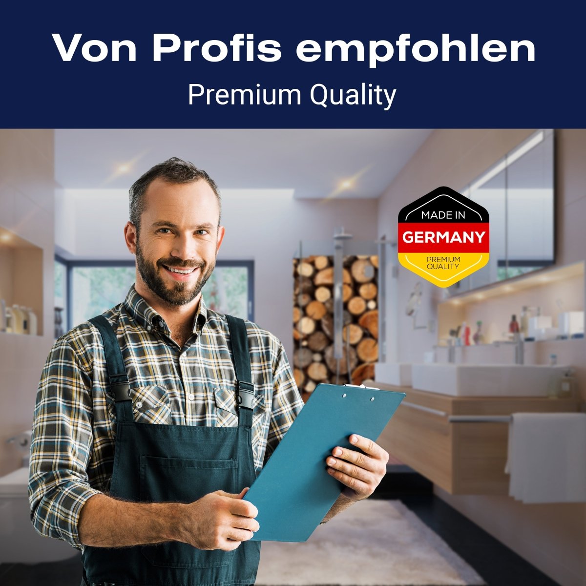 Duschwand Brennholz Haufen M0706 entdecken - Bild 5 Duschwand Brennholz Haufen M0706 entdecken - Bild 5