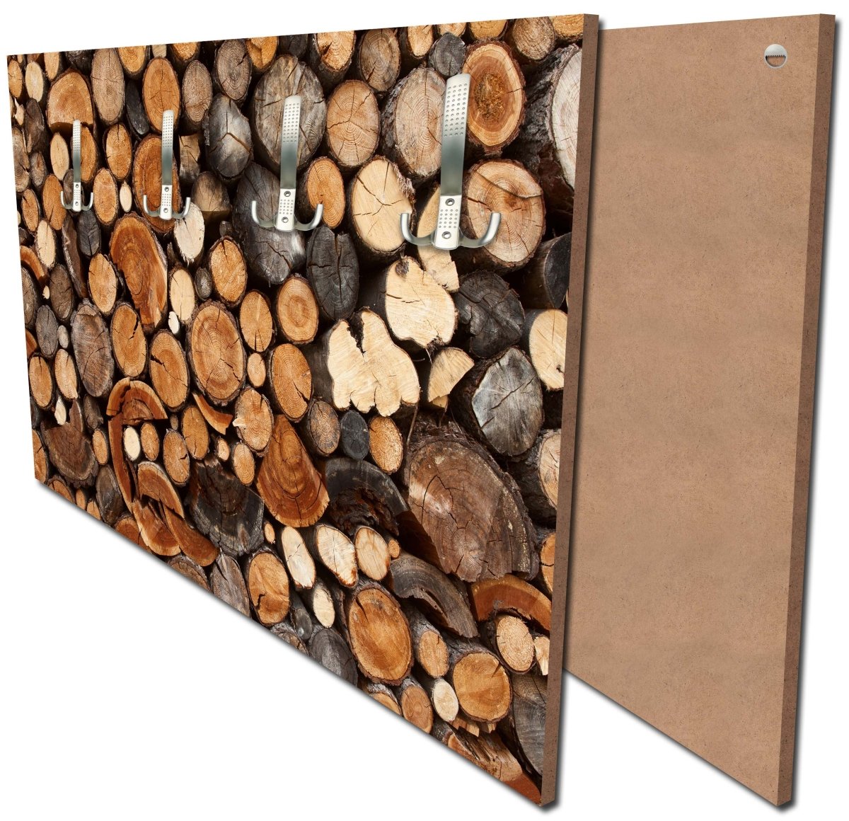 Garderobe Brennholz Haufen M0706 Garderobe Brennholz Haufen M0706