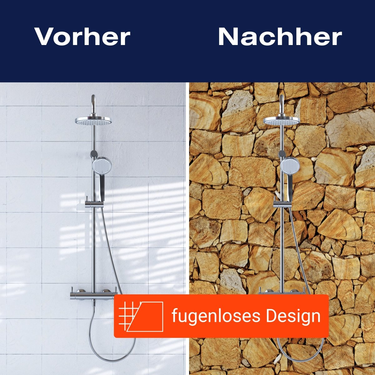 Duschwand Steinmauer M0707 entdecken - Bild 9 Duschwand Steinmauer M0707 entdecken - Bild 9