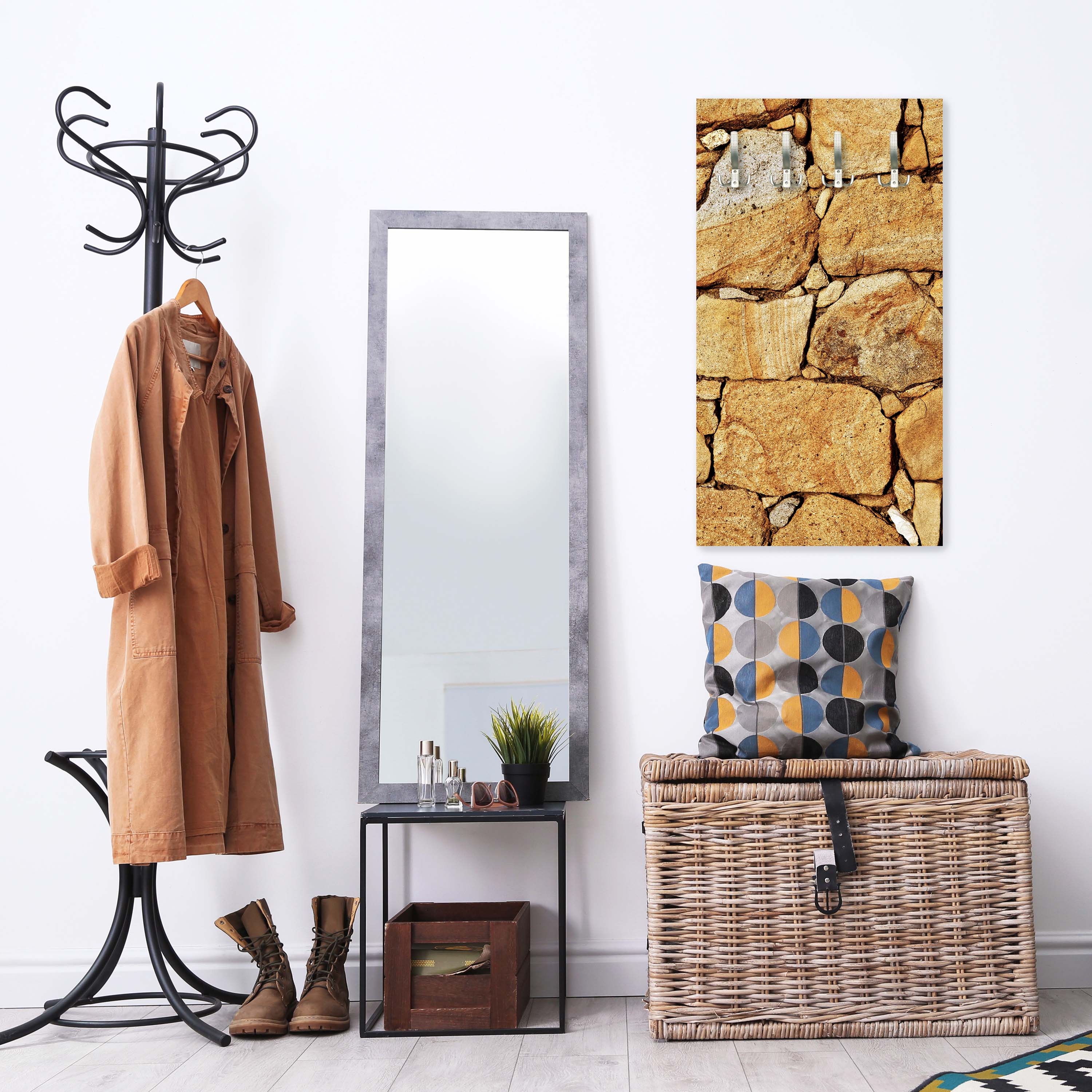 Garderobe Steinmauer M0707 entdecken - Bild 2 Garderobe Steinmauer M0707 entdecken - Bild 2