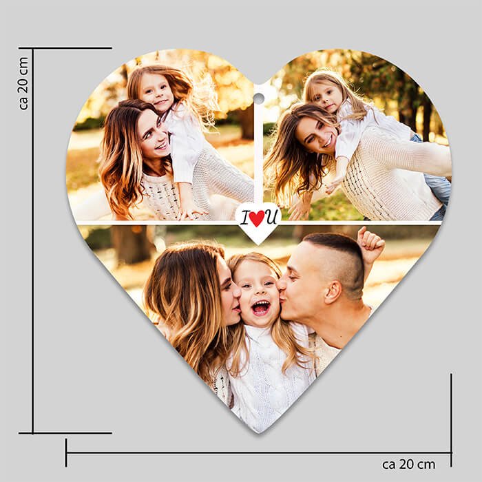 Acrylglasherz mit Bildercollage 3 Bilder M0711 - Bild 7 Acrylglasherz mit Bildercollage 3 Bilder M0711 - Bild 7