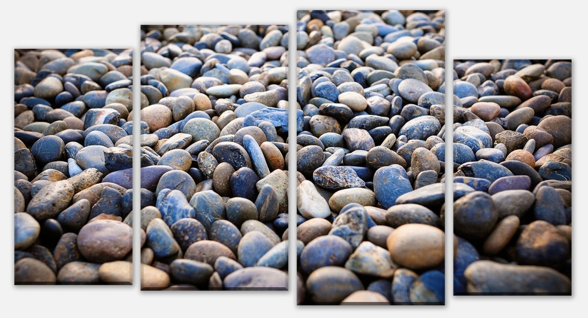 Leinwandbild Mehrteiler Steinhaufen M0711 Leinwandbild Mehrteiler Steinhaufen M0711