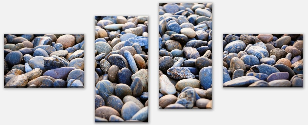 Leinwandbild Mehrteiler Steinhaufen M0711 Leinwandbild Mehrteiler Steinhaufen M0711