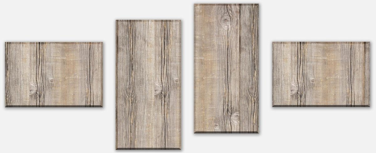 Leinwandbild Mehrteiler Holzbrett M0720 Leinwandbild Mehrteiler Holzbrett M0720