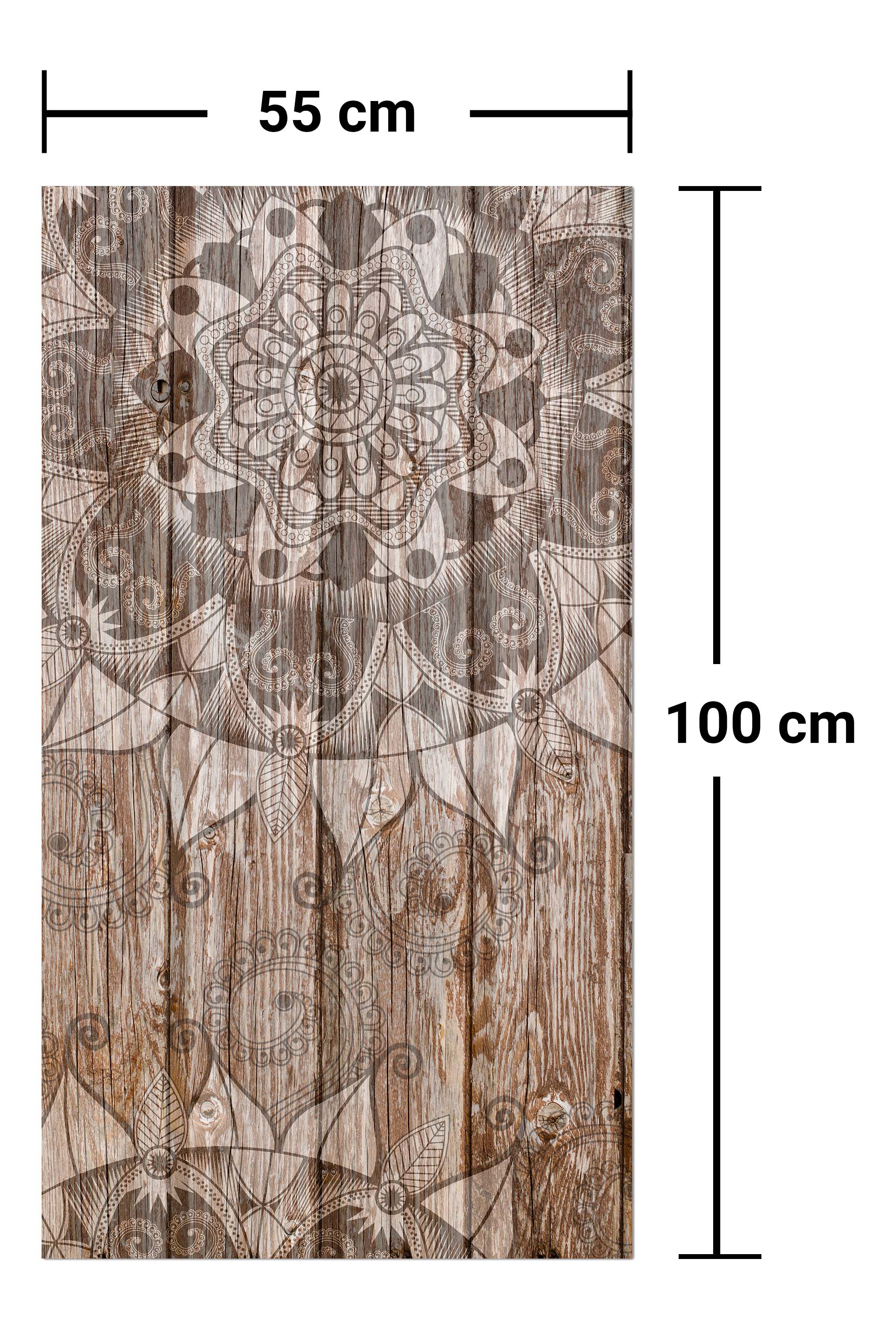 Garderobe Holzwand mit Mandalas M0722 entdecken - Bild 7 Garderobe Holzwand mit Mandalas M0722 entdecken - Bild 7