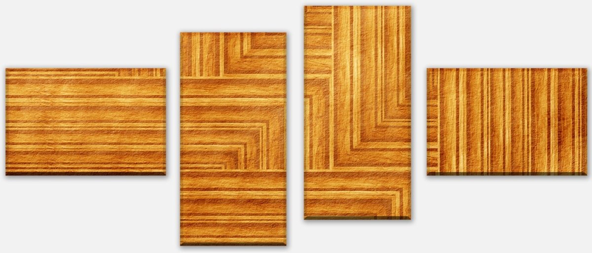 Leinwandbild Mehrteiler Holztexture M0724 Leinwandbild Mehrteiler Holztexture M0724