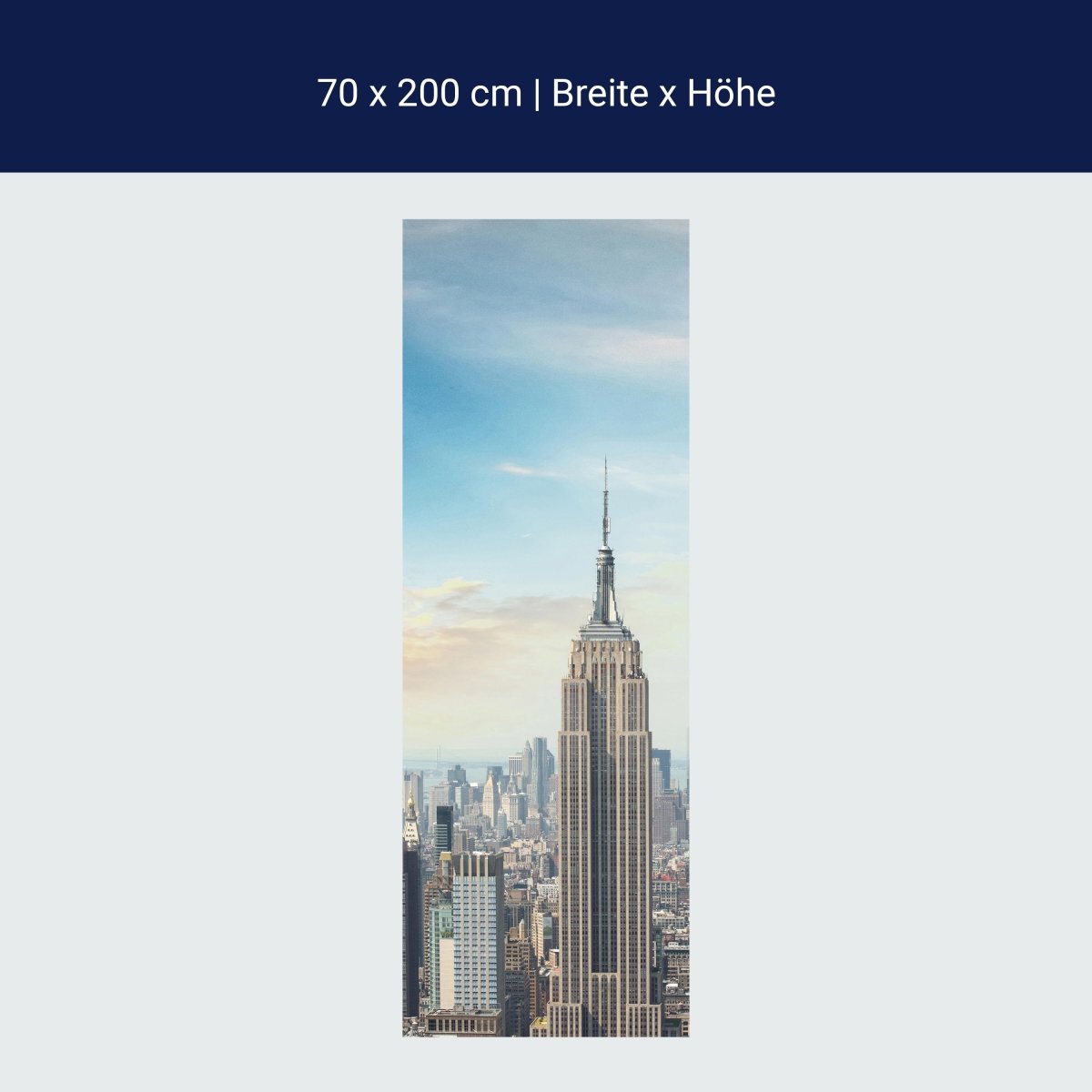 Duschwand Midtown und Manhattan - NYC M0725 Duschwand Midtown und Manhattan - NYC M0725