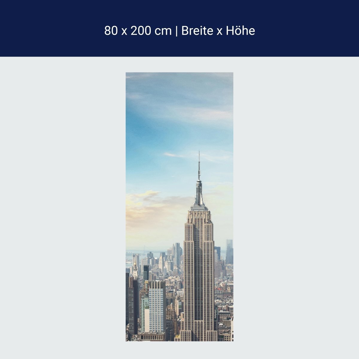 Duschwand Midtown und Manhattan - NYC M0725 Duschwand Midtown und Manhattan - NYC M0725