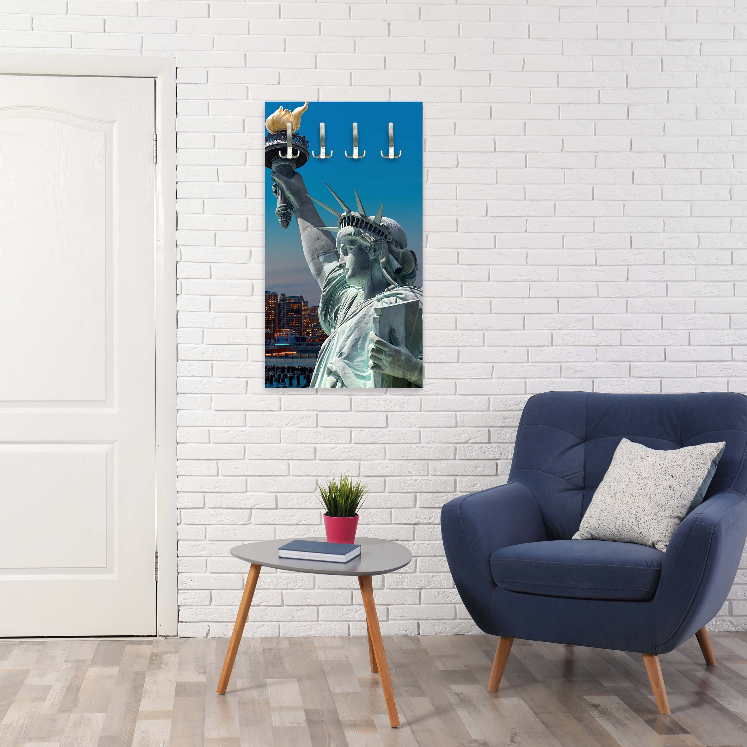 Garderobe New York Skyline Freiheitsstatue M0726 entdecken - Bild 6 Garderobe New York Skyline Freiheitsstatue M0726 entdecken - Bild 6