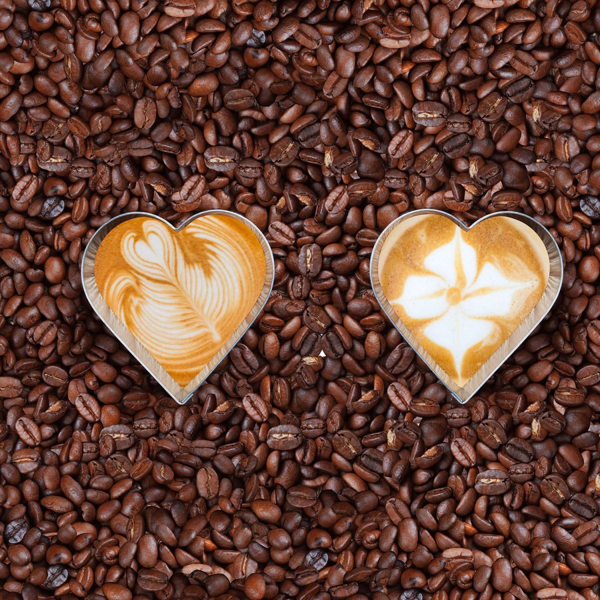 Beistelltisch Kaffeebohnen und Kaffeeherzen M0731 entdecken - Bild 2 Beistelltisch Kaffeebohnen und Kaffeeherzen M0731 entdecken - Bild 2