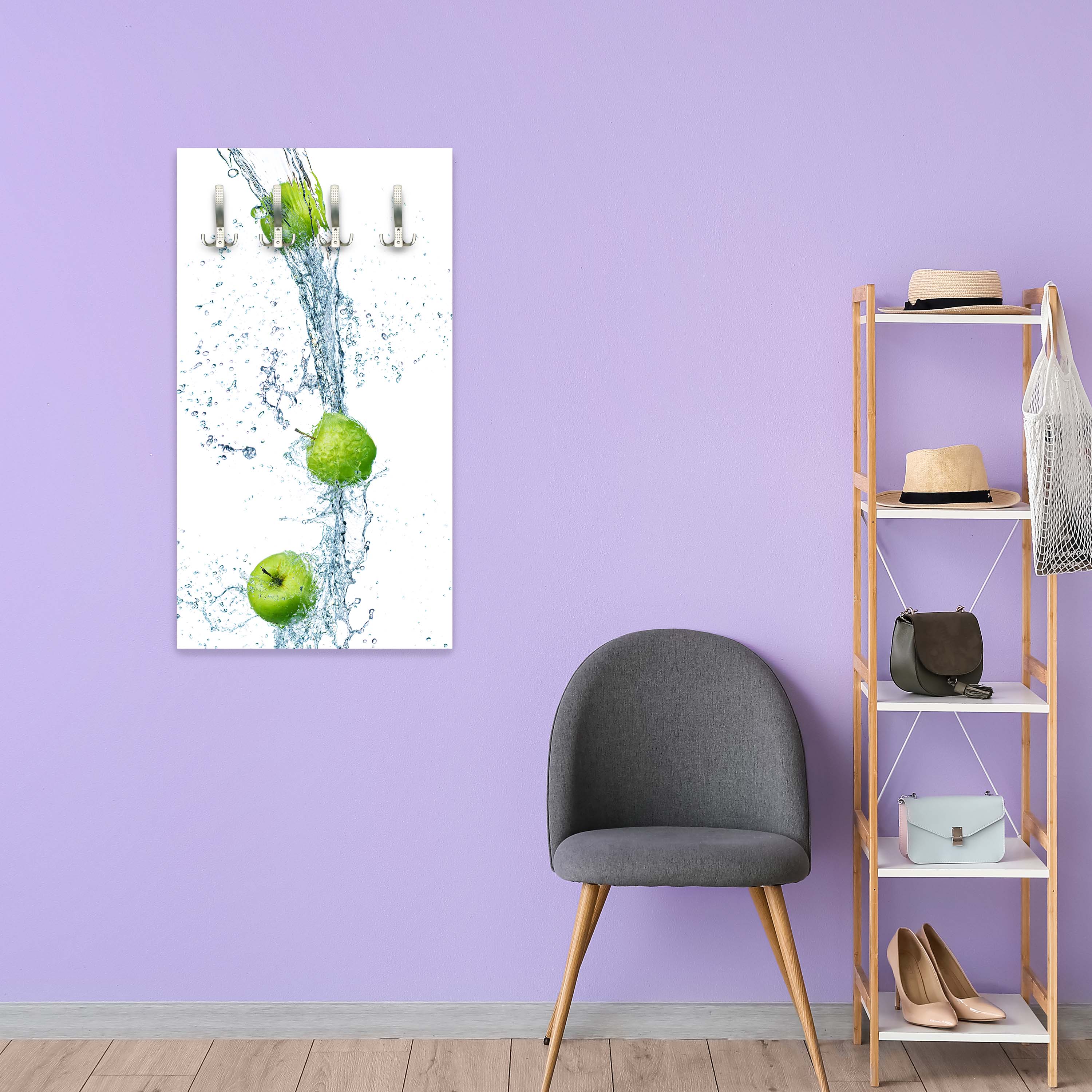 Garderobe grüner Apfel M0736 entdecken - Bild 3 Garderobe grüner Apfel M0736 entdecken - Bild 3