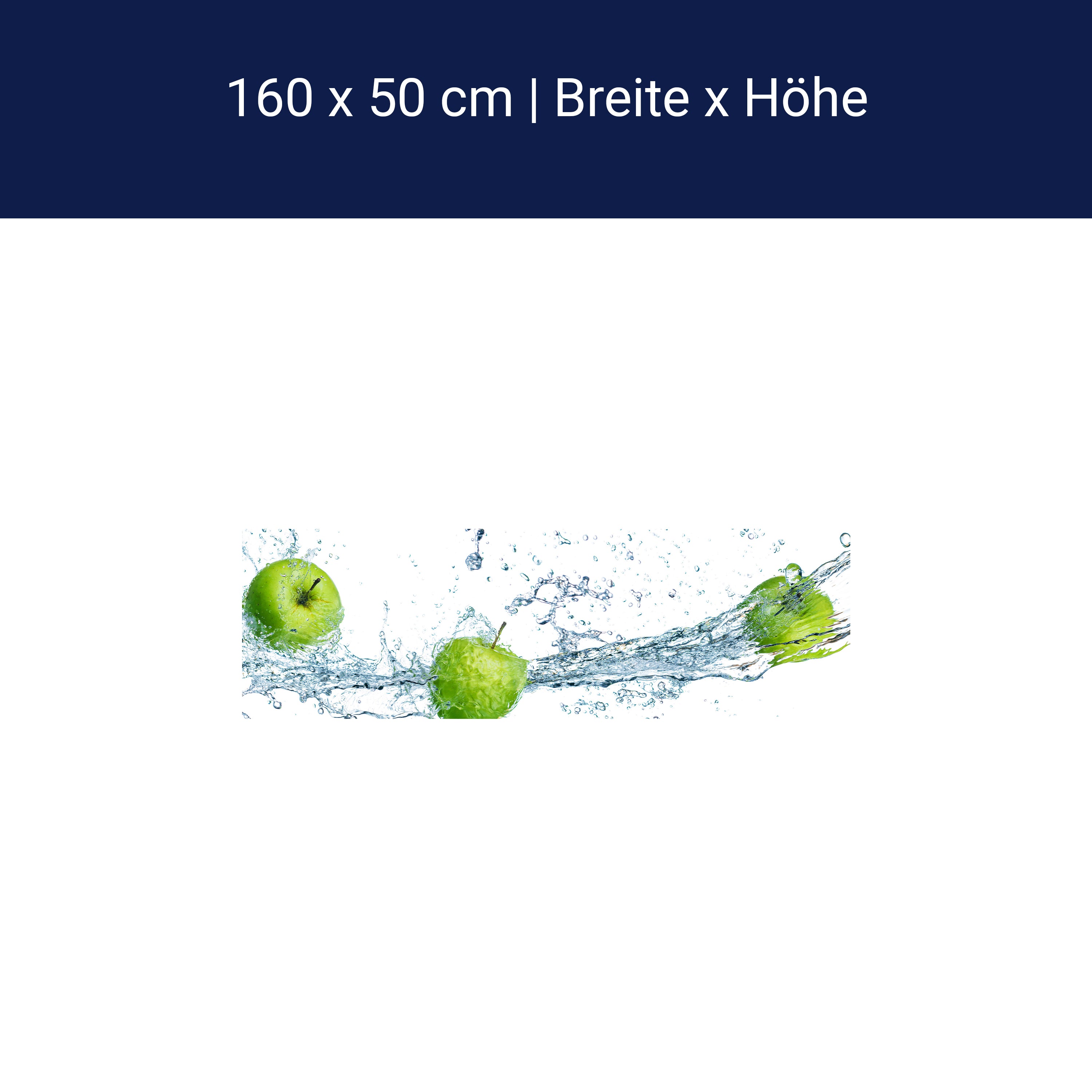 Küchenrückwand grüner Apfel M0736 Küchenrückwand grüner Apfel M0736