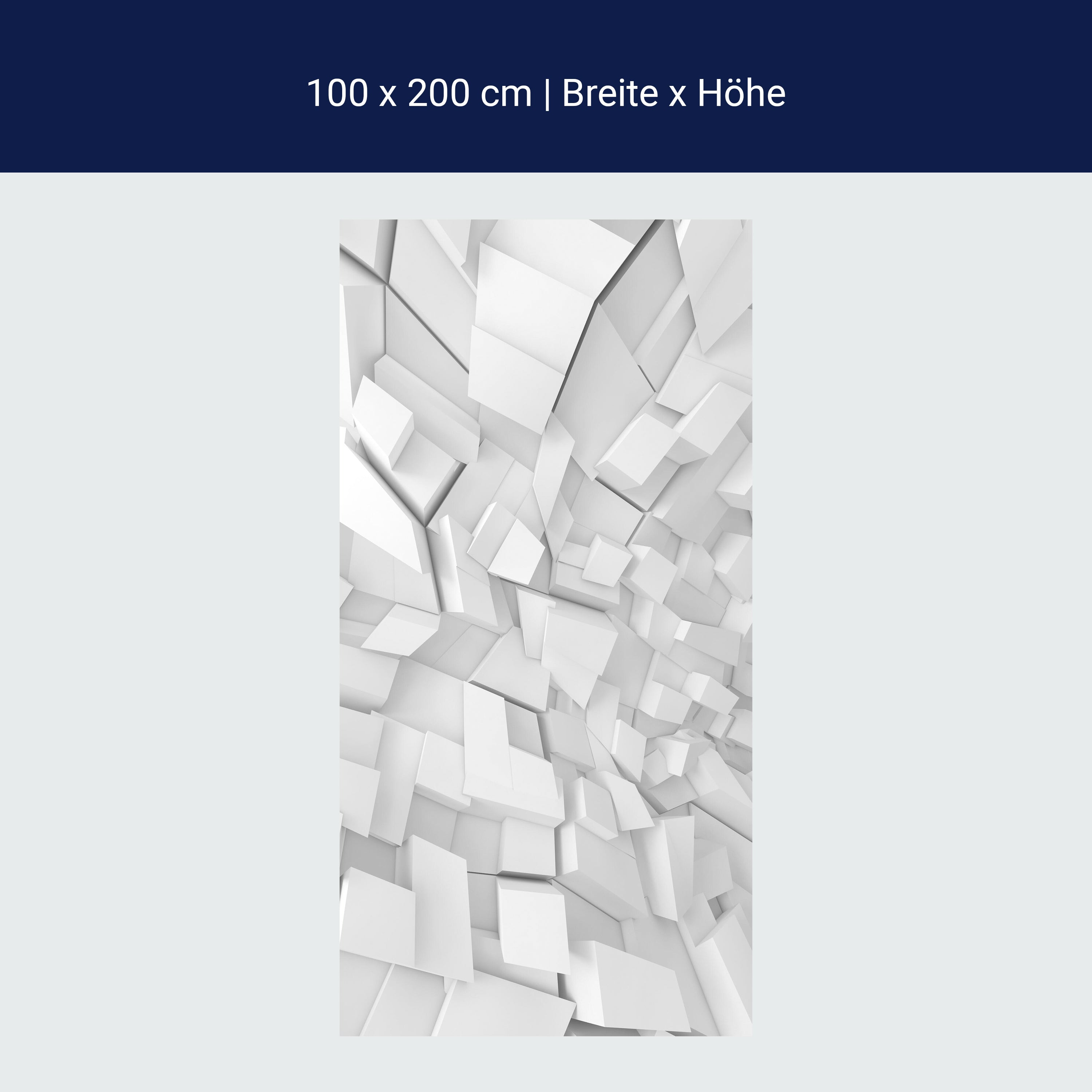 Duschwand Innenmuster mit chaotischen Blöcken M0767 Duschwand Innenmuster mit chaotischen Blöcken M0767