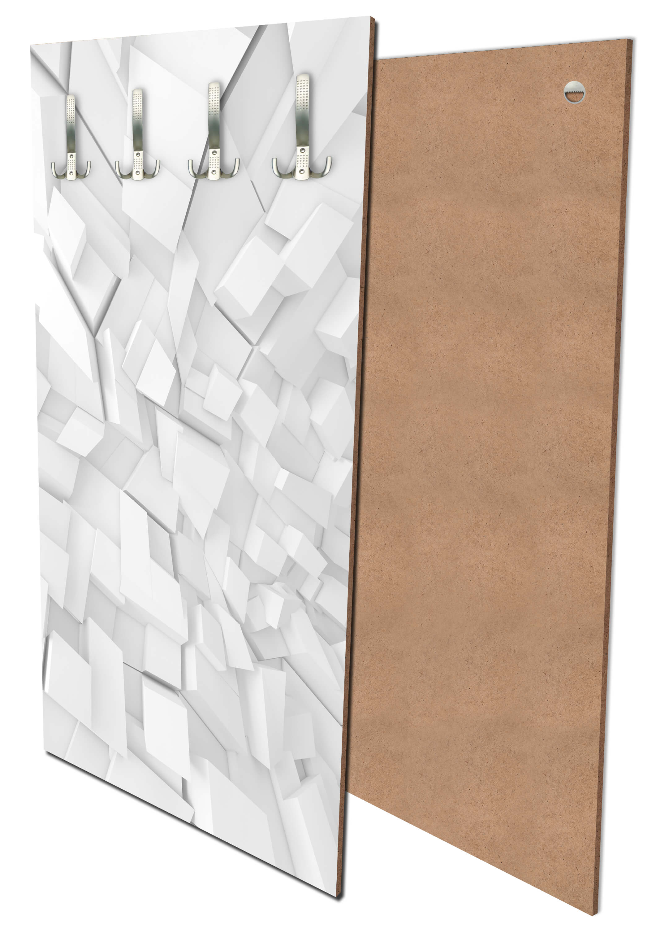 Garderobe Innenmuster mit chaotischen Blöcken M0767 entdecken - Bild 1 Garderobe Innenmuster mit chaotischen Blöcken M0767 entdecken - Bild 1