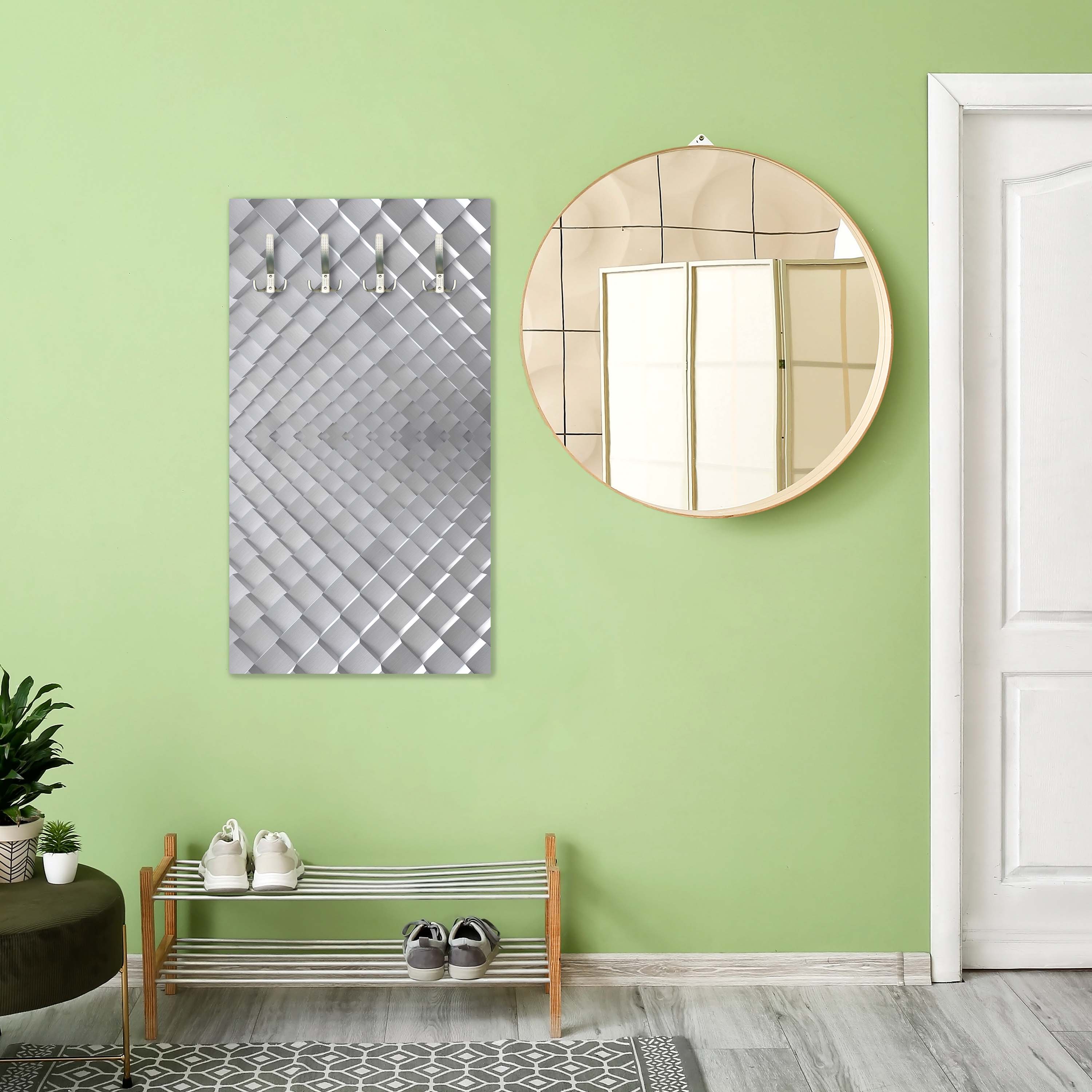 Garderobe Eine abstrakte Metallkulisse M0769 entdecken - Bild 2 Garderobe Eine abstrakte Metallkulisse M0769 entdecken - Bild 2