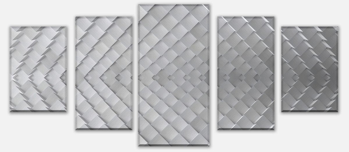 Leinwandbild Mehrteiler Eine abstrakte Metallkulisse M0769 entdecken - Bild 1 Leinwandbild Mehrteiler Eine abstrakte Metallkulisse M0769 entdecken - Bild 1
