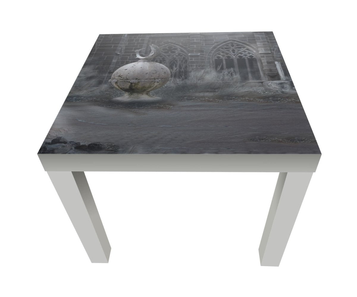 Beistelltisch Mittelalterliche mystisches Schloß M0771 entdecken - Bild 1 Beistelltisch Mittelalterliche mystisches Schloß M0771 entdecken - Bild 1