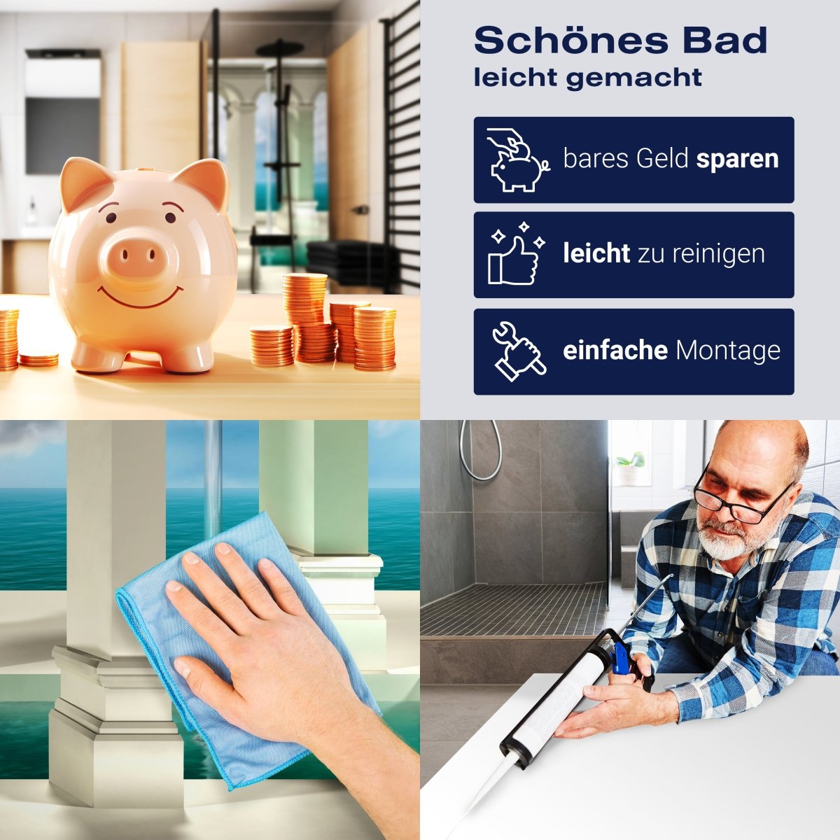 Duschwand optische Täuschung eines Wasserfalls M0774 entdecken - Bild 7 Duschwand optische Täuschung eines Wasserfalls M0774 entdecken - Bild 7