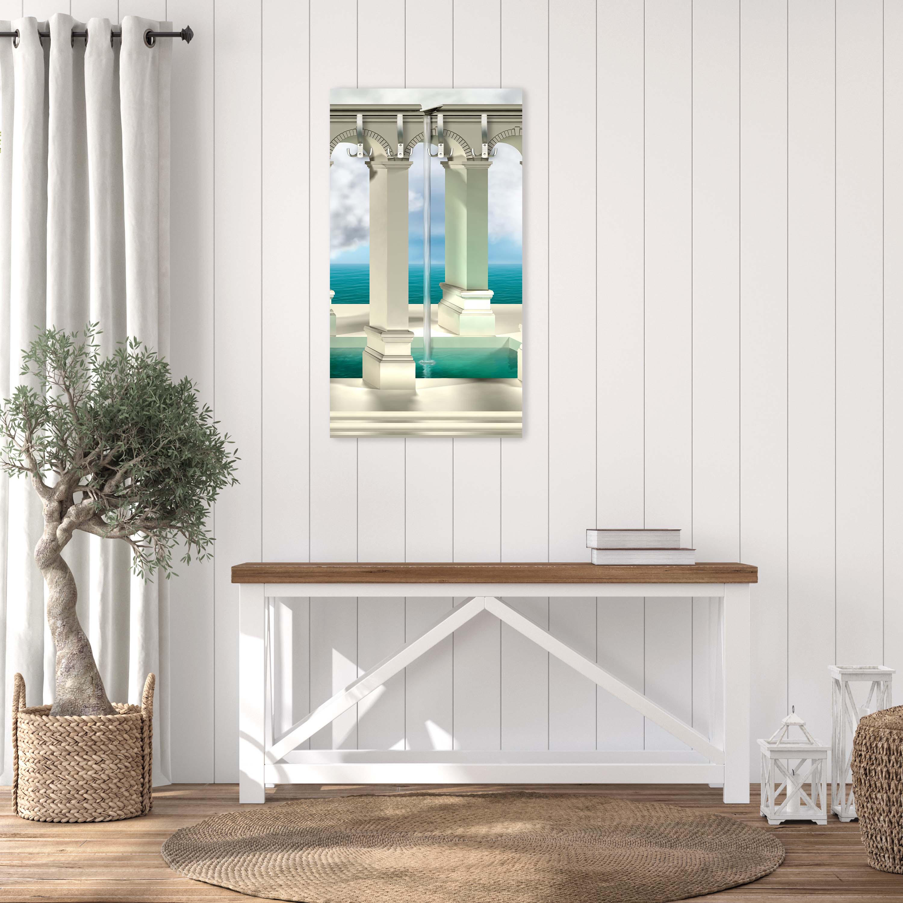 Garderobe optische Täuschung eines Wasserfalls M0774 entdecken - Bild 3 Garderobe optische Täuschung eines Wasserfalls M0774 entdecken - Bild 3