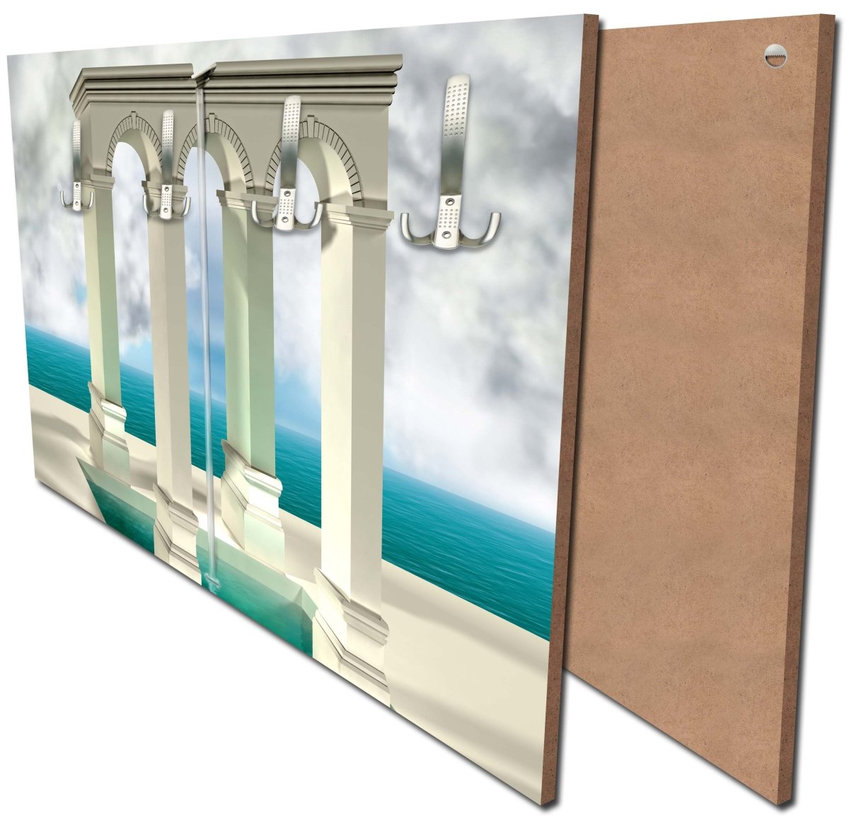 Garderobe optische Täuschung eines Wasserfalls M0774 Garderobe optische Täuschung eines Wasserfalls M0774