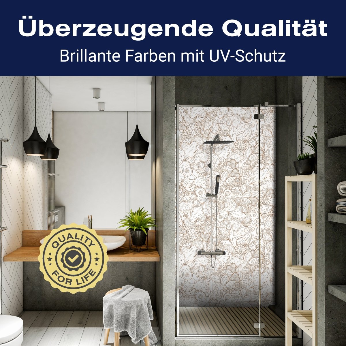 Duschwand Floral abstrakten Hintergrund M0775 entdecken - Bild 2 Duschwand Floral abstrakten Hintergrund M0775 entdecken - Bild 2