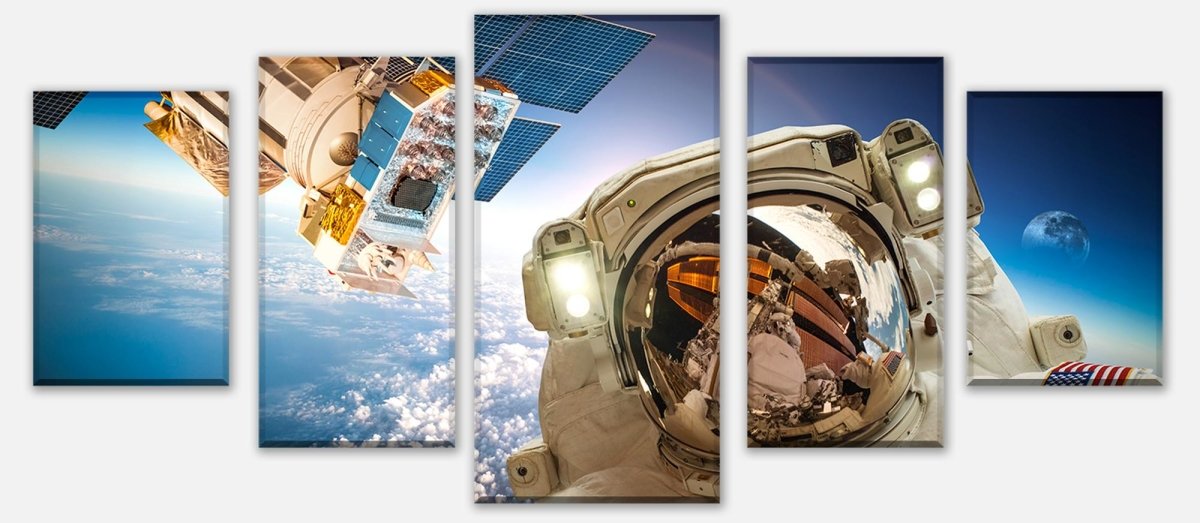 Leinwandbild Mehrteiler Astronaut M0780 entdecken - Bild 1 Leinwandbild Mehrteiler Astronaut M0780 entdecken - Bild 1