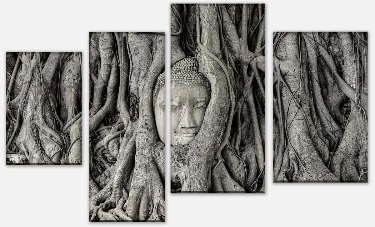 Leinwandbild Mehrteiler Tempel der Großen Relikte SW M0783 Leinwandbild Mehrteiler Tempel der Großen Relikte SW M0783