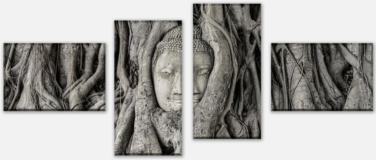 Leinwandbild Mehrteiler Tempel der Großen Relikte SW M0783 Leinwandbild Mehrteiler Tempel der Großen Relikte SW M0783