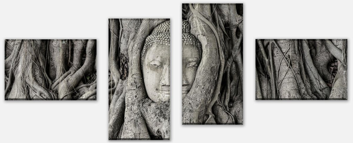 Leinwandbild Mehrteiler Tempel der Großen Relikte SW M0783 Leinwandbild Mehrteiler Tempel der Großen Relikte SW M0783