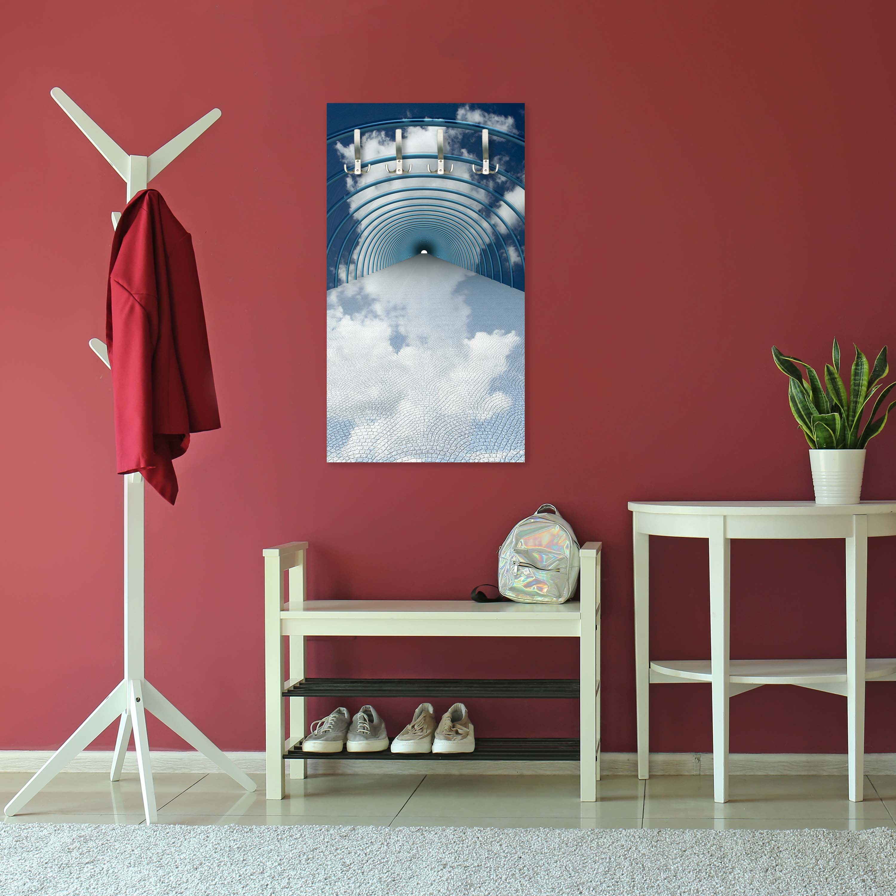 Garderobe Tunnel in Wolken M0784 entdecken - Bild 2 Garderobe Tunnel in Wolken M0784 entdecken - Bild 2